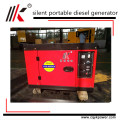 kleiner 7 kva Dieselgenerator kleiner schalldichter tragbarer Dieselgenerator 7000 Watt Indien-Preis